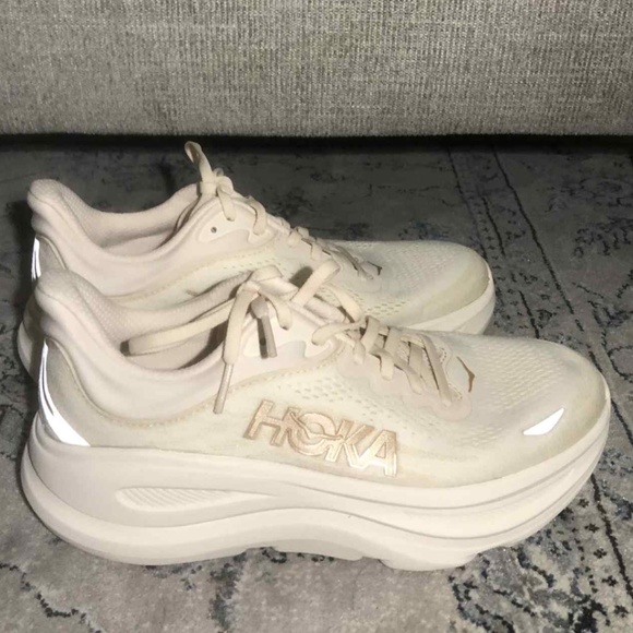 HOKA ONE ONE Bondi 9 rubber-trimmed jacquard-mesh sneakers - Picture 5 of 11